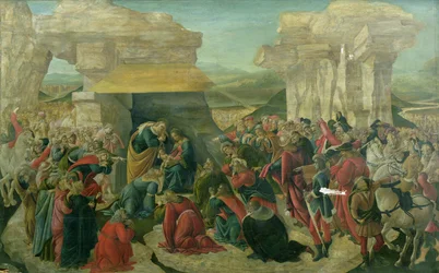 Adoration of the Magi, c.1480 (damaged)